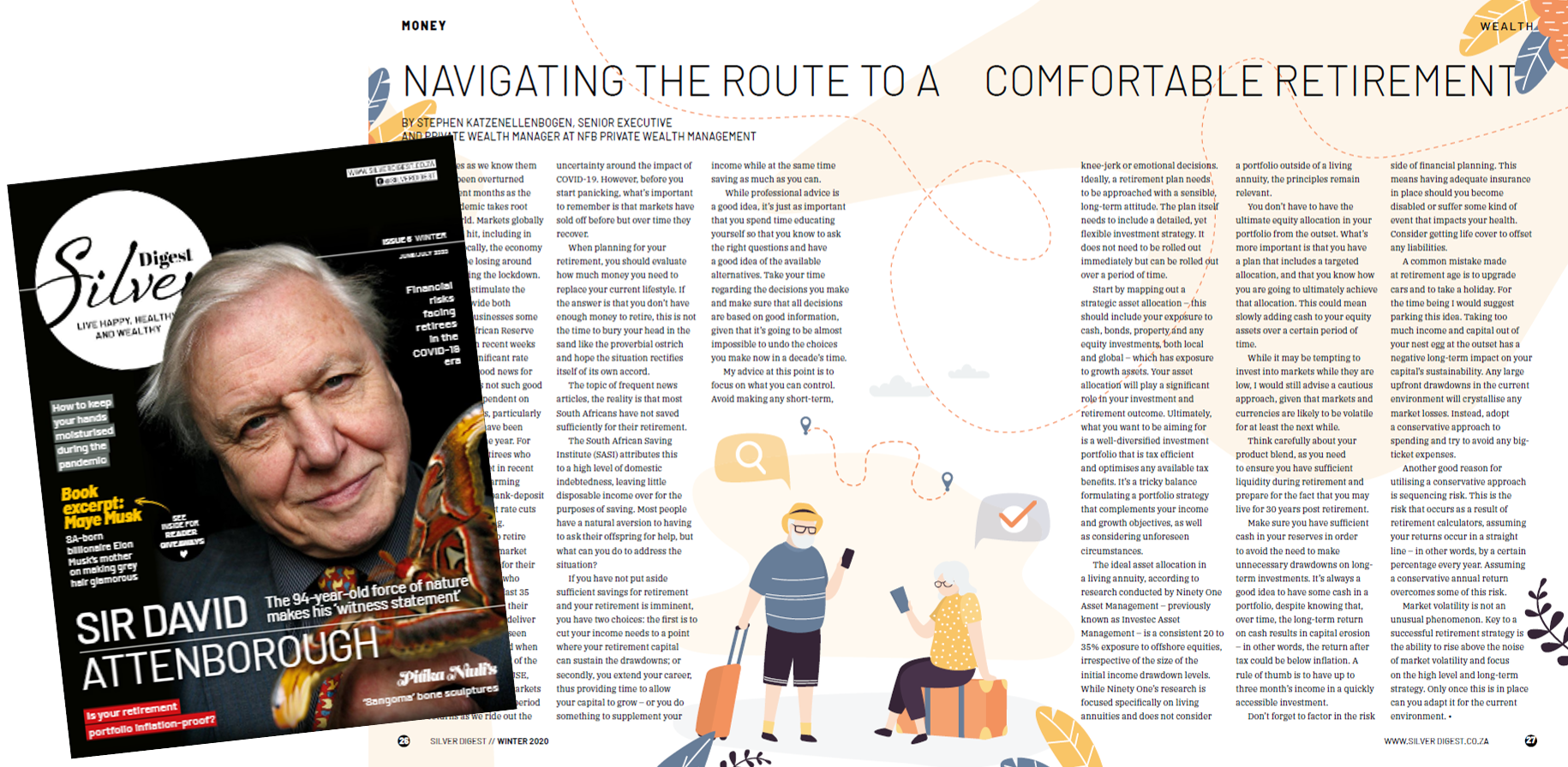 Navigating the route to a comfortable retirement