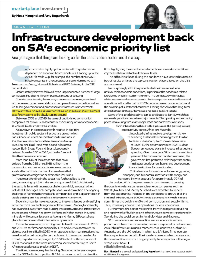 Infrastructure development back on SA’s economic priority list_ Co-authored_by_Mosa_Manqindi_and_Amy_Degenhardt_CFP®