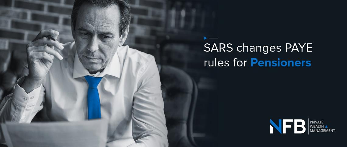 SARS changes PAYE rules for Pensioners