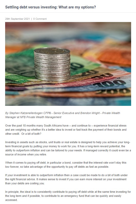 SteveK_BrendonW-debt-settlement-versus-investment-what-options-do-you-have-Female-Entrepreneur-SA