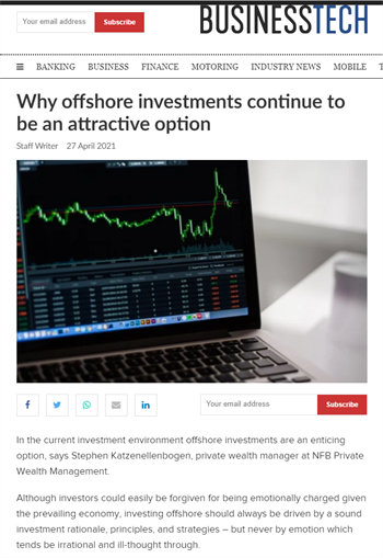 Why offshore investments continue to be an attractive option