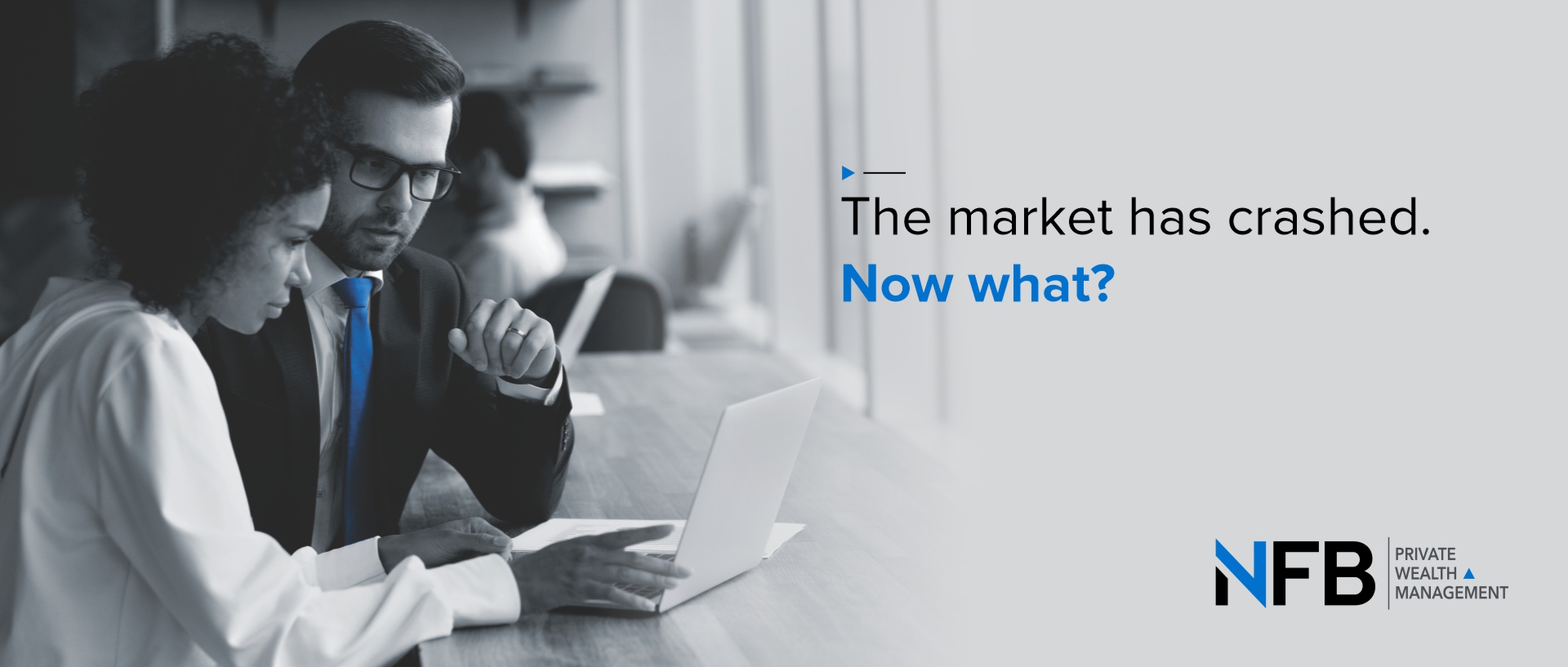 The market has crashed. Now what?